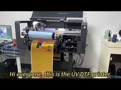 Impresora DTF de A3 UV de 140 kg de peso bruto Tinta de pigmento UV
